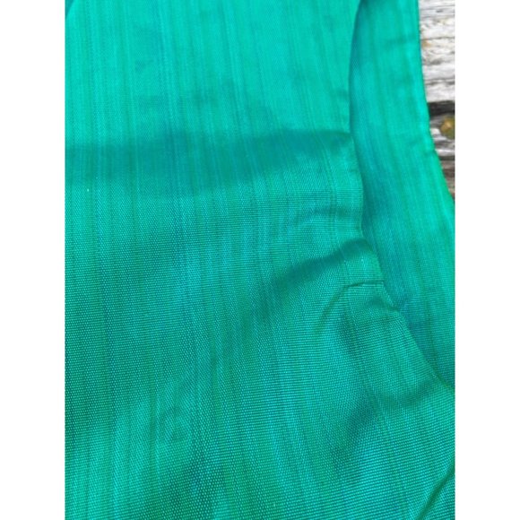 Vintage Boys Shiny Green Taffeta Vest - Picture 2 of 11